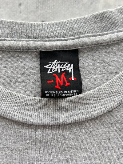 Vintage Stussy skull cross bones t shirt (M)