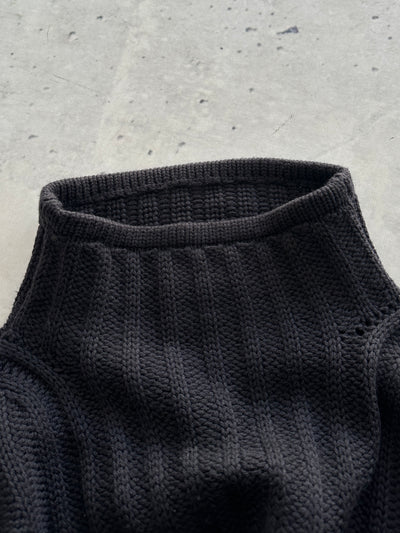 AW/99 Stone Island Chunky Wool ribbed Knit Jumper (S)