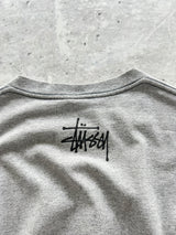 Vintage Stussy skull cross bones t shirt (M)