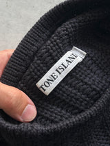 AW/99 Stone Island Chunky Wool ribbed Knit Jumper (S)