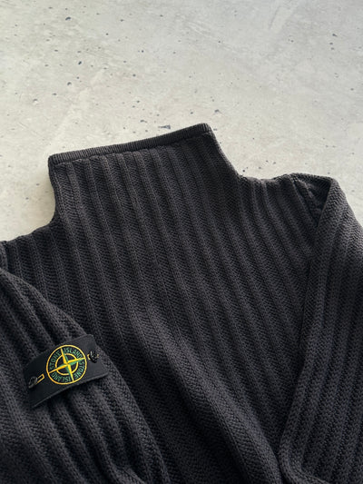 AW/99 Stone Island Chunky Wool ribbed Knit Jumper (S)