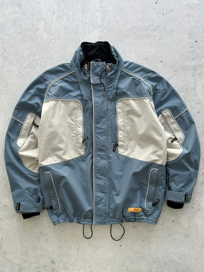 00's Oakley software ski Zip Up Jacket (XL)