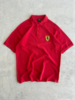 1996 Ferrari Embroidered Logo Polo Shirt (XL)