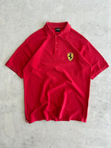 1996 Ferrari Embroidered Logo Polo Shirt (XL)