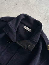 AW/08 Stone Island 1/4 Zip Wool Pullover Jumper (XL)