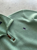 Ralph Lauren 1/4 Zip ribbed Pullover Jumper (S)