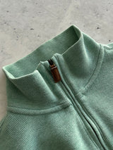 Ralph Lauren 1/4 Zip ribbed Pullover Jumper (S)