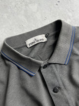 00's Stone Island Patch Logo Polo Shirt (XXL)