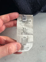 AW/08 Stone Island 1/4 Zip Wool Pullover Jumper (XL)