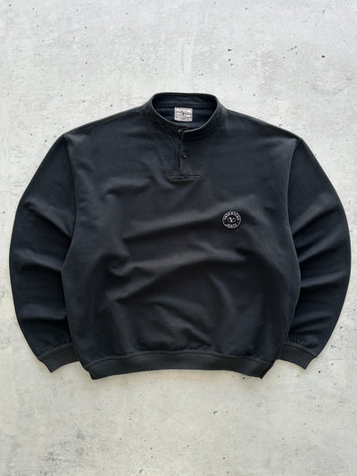 90's Valentino Jeans button up Pullover Sweatshirt (M)