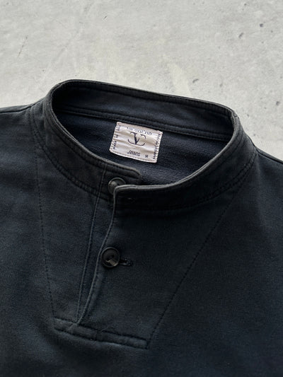 90's Valentino Jeans button up Pullover Sweatshirt (M)