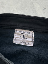 90's Valentino Jeans button up Pullover Sweatshirt (M)