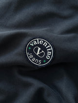 90's Valentino Jeans button up Pullover Sweatshirt (M)