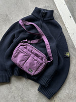 AW/03 Stone Island Chunky Knit Zip Up Jumper (XL)