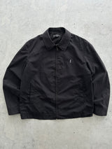 YSL Embroidered Logo Lightweight Zip Up Jacket (L)