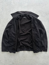 YSL Embroidered Logo Lightweight Zip Up Jacket (L)