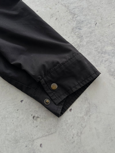 YSL Embroidered Logo Lightweight Zip Up Jacket (L)