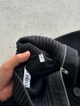 AW/10 Stone Island Chunky Knit 1/4 Zip Pullover Jumper (S)