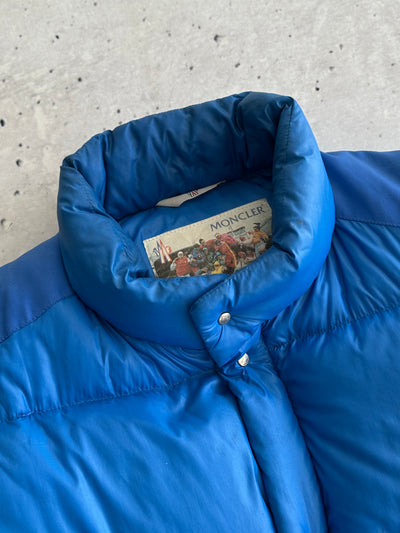 80's Moncler Grenoble Down Fill Zip Up Gilet / Puffer Jacket (XL)