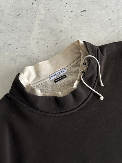 AW/03 Stone Island Mock Neck Sweatshirt (M)