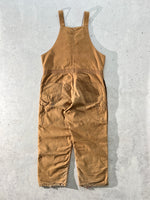 Vintage Carhartt quillt lined Overalls / Dungarees (XL)