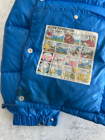 80's Moncler Grenoble Down fill Zip Up Gilet / Puffer Jacket (XL)