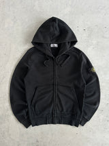 SS/18 Stone Island Heavyweight Zip Up Hoodie (M)