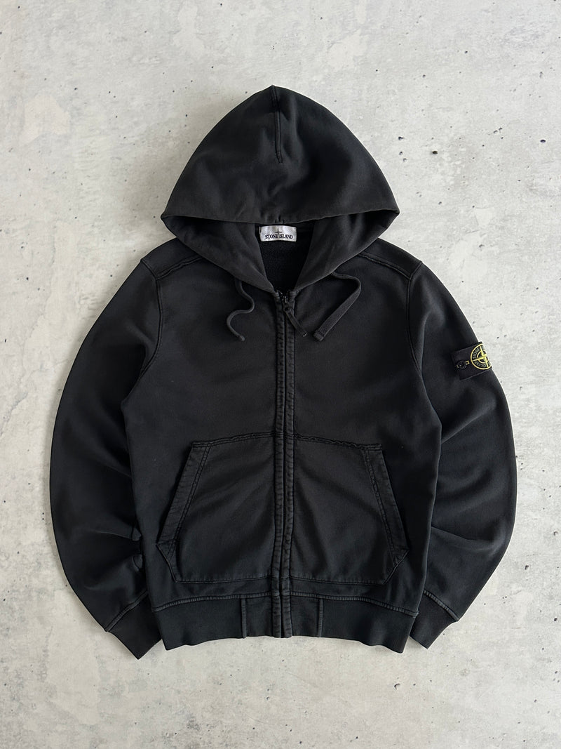 SS/18 Stone Island Heavyweight Zip Up Hoodie (M)