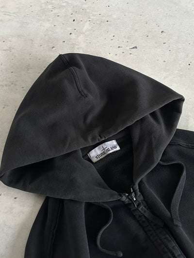 SS/18 Stone Island Heavyweight Zip Up Hoodie (M)