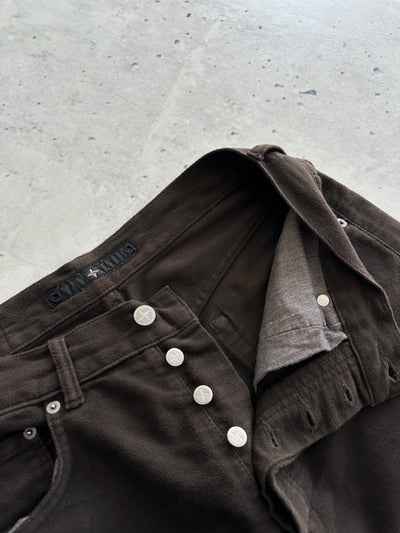 00's Stone Island Heavy brushed cotton Trousers (W32 x L30)