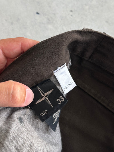 00's Stone Island Heavy brushed cotton Trousers (W32 x L30)