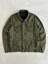 Armani Jeans Zip Up Utility Overshirt (L)