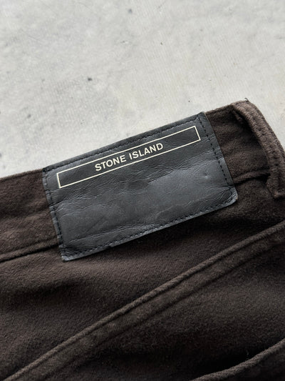 00's Stone Island Heavy brushed cotton Trousers (W32 x L30)