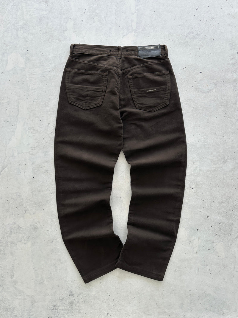 00's Stone Island Heavy brushed cotton Trousers (W32 x L30)