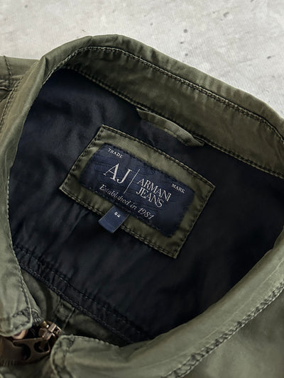 Armani Jeans Zip Up Utility Overshirt (L)