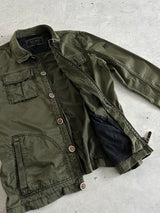 Armani Jeans Zip Up Utility Overshirt (L)