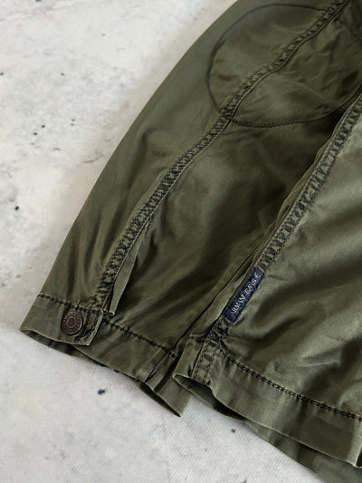 Armani Jeans Zip Up Utility Overshirt (L)