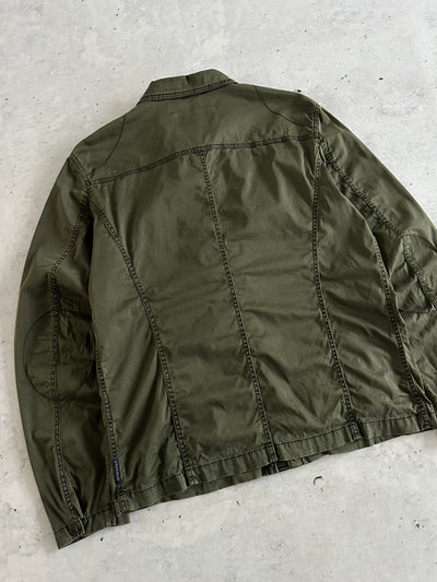 Armani Jeans Zip Up Utility Overshirt (L)