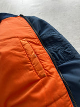 90's Avirex USA Spell Out MA-1 Bomber Jacket (L)