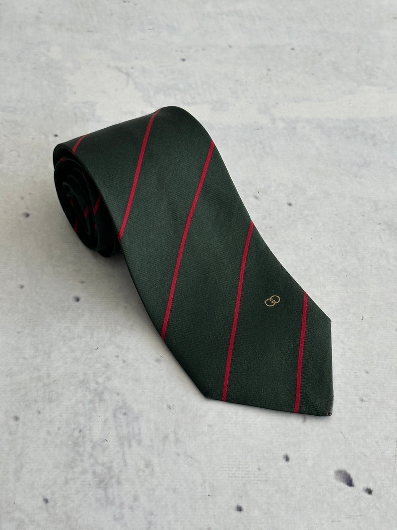 Vintage Gucci Silk Stripe Tie (One Size)