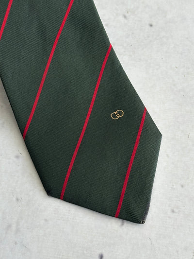 Vintage Gucci Silk Stripe Tie (One Size)
