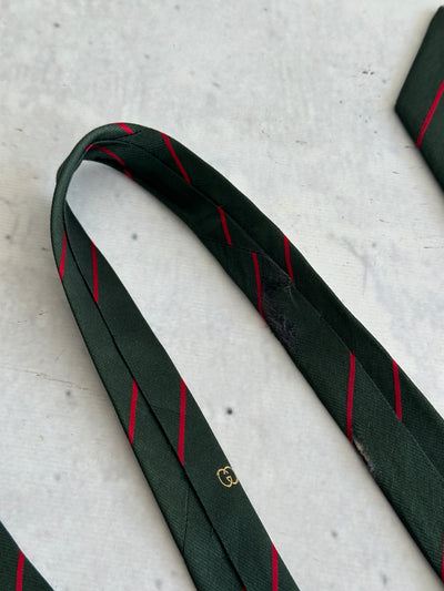 Vintage Gucci Silk Stripe Tie (One Size)