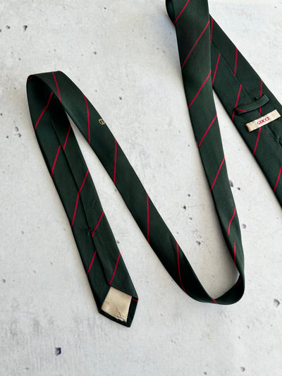 Vintage Gucci Silk Stripe Tie (One Size)