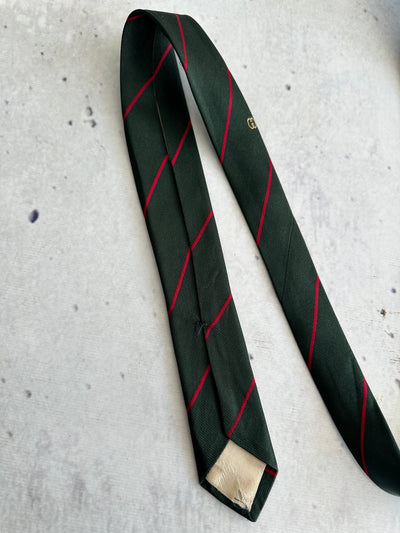 Vintage Gucci Silk Stripe Tie (One Size)