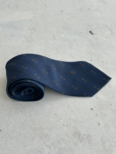 Vintage Gucci Silk Patterned Tie (One Size)