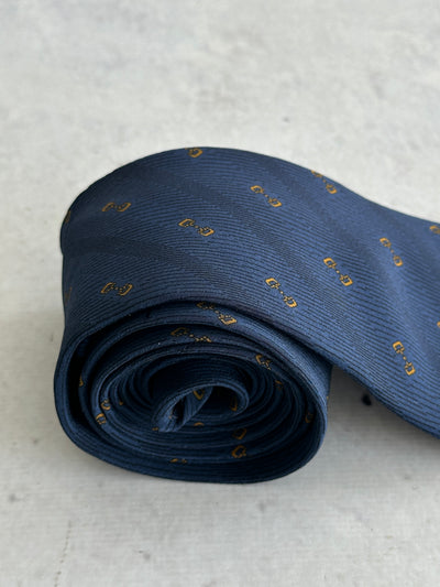 Vintage Gucci Silk Patterned Tie (One Size)