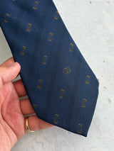 Vintage Gucci Silk Patterned Tie (One Size)