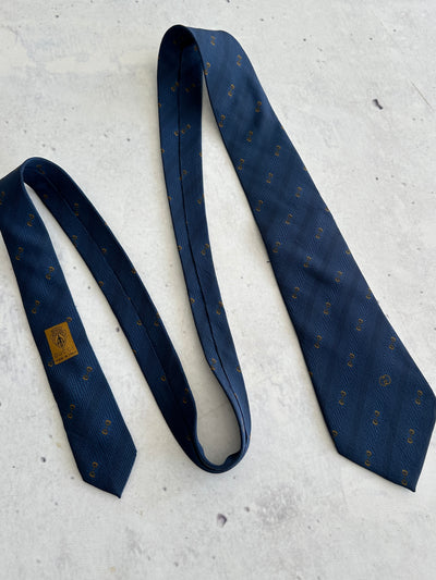 Vintage Gucci Silk Patterned Tie (One Size)