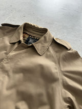 Vintage Burberry Nova Check Trench Coat / Mac (XL)