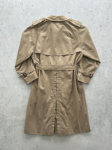 Vintage Burberry Nova Check Trench Coat / Mac (XL)